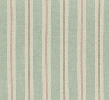 Clarke & Clarke Sackville Stripe Mineral/Blush