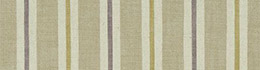 Clarke & Clarke Sackville Stripe Heather/Linen